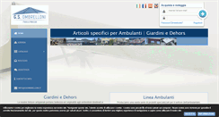 Desktop Screenshot of gsombrelloni.it