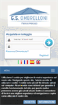 Mobile Screenshot of gsombrelloni.it